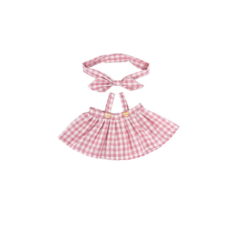 Pink Dress with Headband Bow