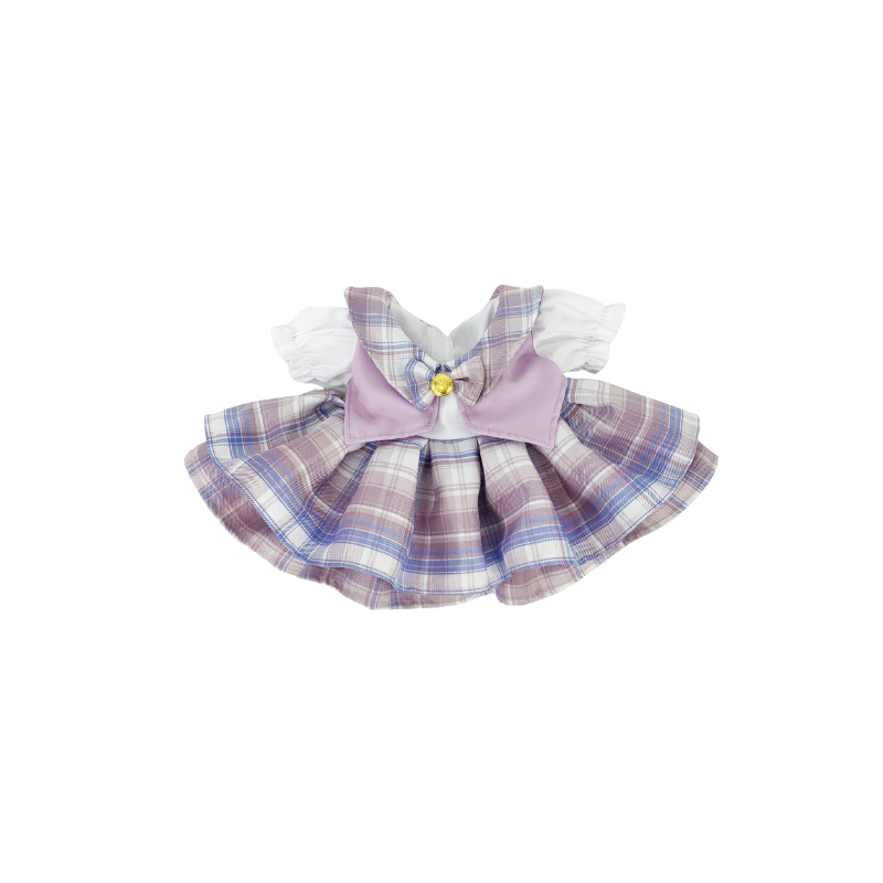 Purple Dirndl-style Dress
