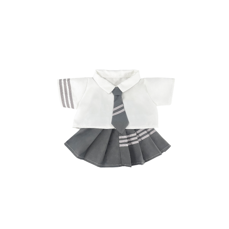 School Girl Gray