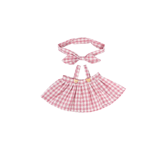 Pink Dress with Headband Bow