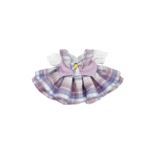 Purple Dirndl-style Dress