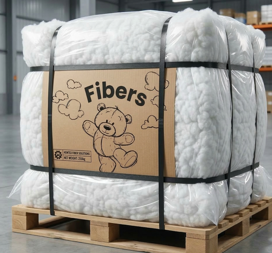 Premium Recycled Stuffing Material – 250 kg Bale