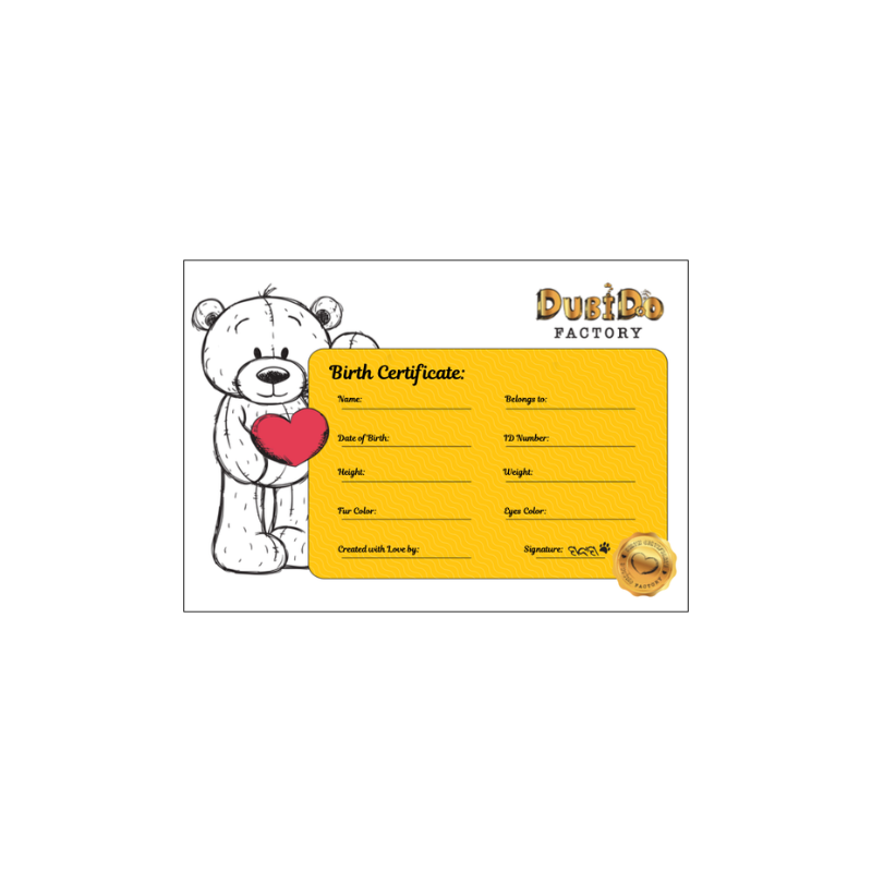 Birth Certificates – Bulk Pack of 200